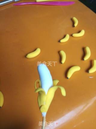 #柏翠大赛# Monkey Race Lei Fondant Cup Cake recipe