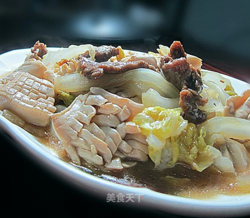 Braised Chinese Cabbage with Shenxian Tofu recipe