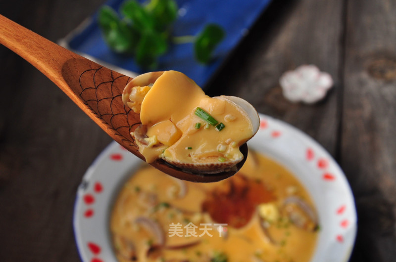 Clam Steamed Egg recipe