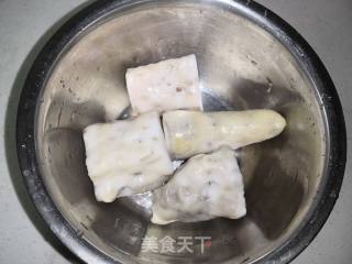 Yam Glutinous Rice Bean Paste Cake recipe