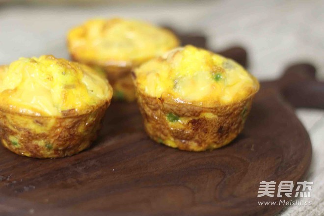 Quick Breakfast——vegetable Nut Egg Cup recipe