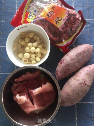 Dragon Bone Purple Potato Soup recipe