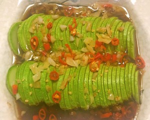 Healthy Vegetarian Vegetables Zucchini with Garlic recipe