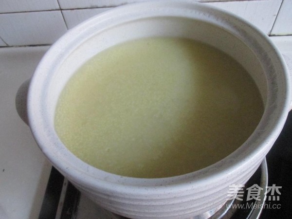 Millet Rice Cake Warm Stomach Porridge recipe