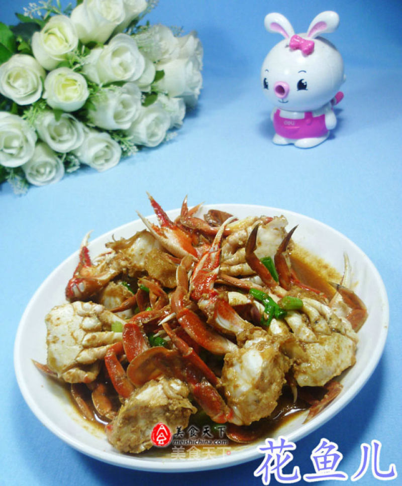 Stir-fried Flower Crab recipe