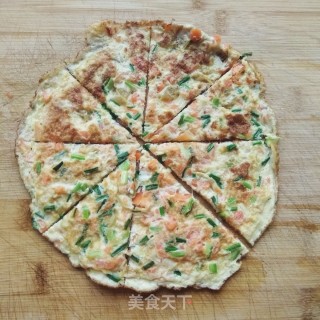 Fried Eggs with Carrots and Shallots recipe