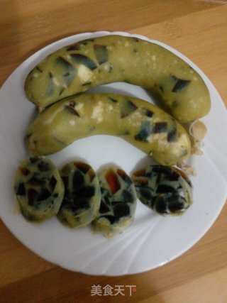 Songhua Egg Sausage recipe