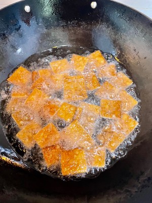 Spicy Dried Tofu with Cumin recipe