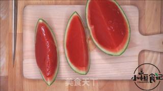 Watermelon Pudding-cooling and Nourishing recipe