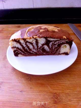 Zebra Print Chiffon Cake recipe