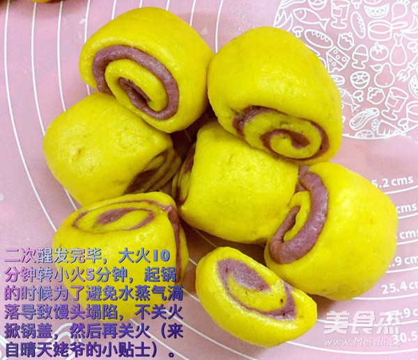 Baby Colorful Buns recipe