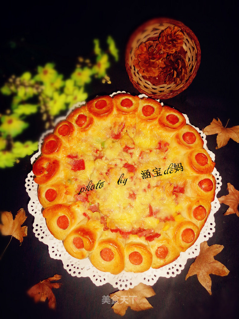 Bacon Lace Pizza recipe