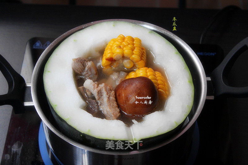 Summer Hot Pot-winter Melon Cup recipe