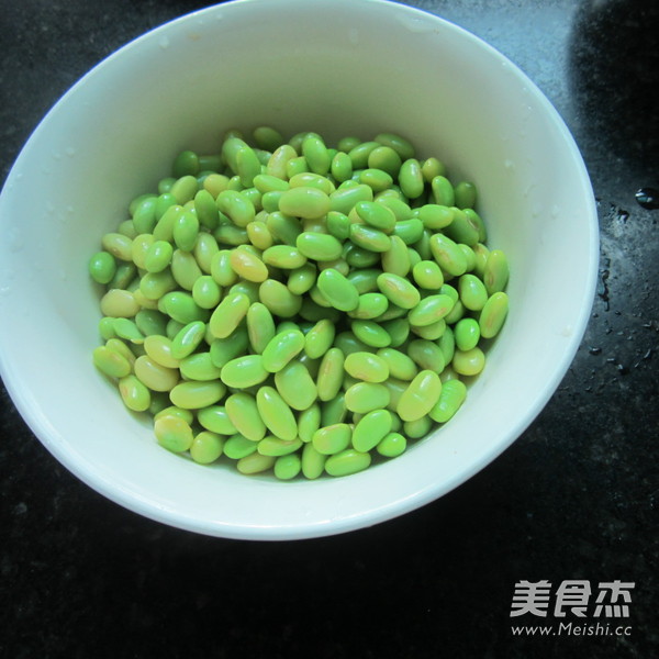 Fresh Soy Beans with Rice Chili Sauce recipe