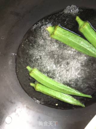 Fried Shrimp with Okra recipe