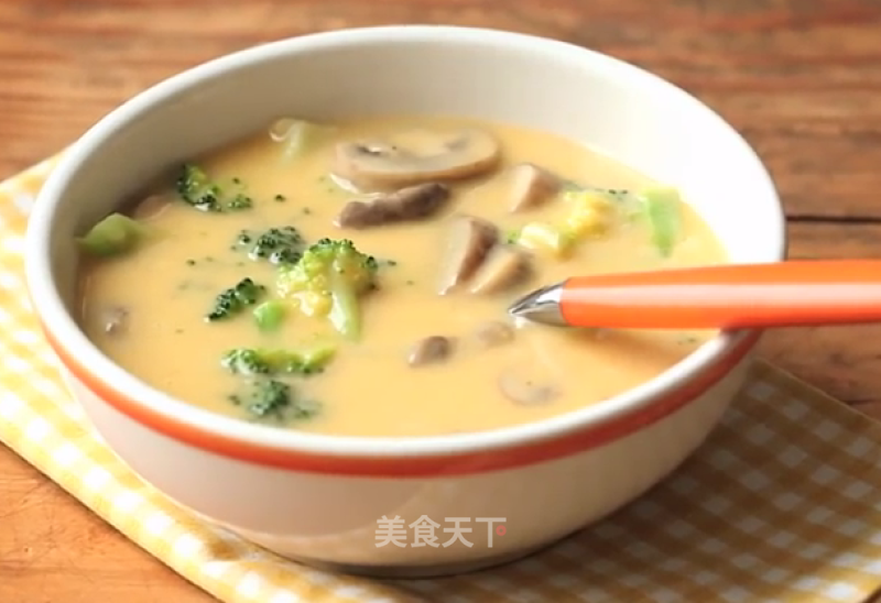 How to Make Creamy Mushroom Soup recipe