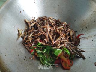 Spicy Fried Dried Fish recipe