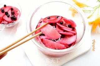 Carmine Radish recipe