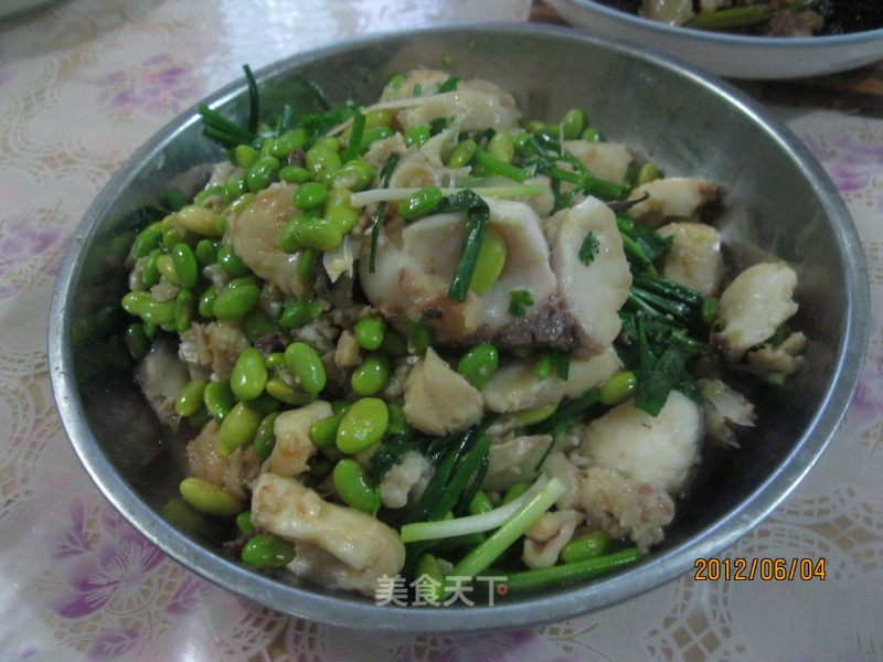 Fish Stew with Edamame recipe