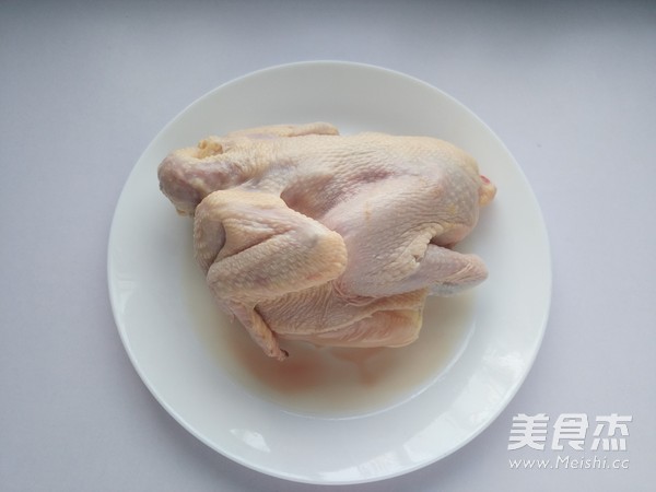 Pressure Cooker Version of White Cut Chicken recipe