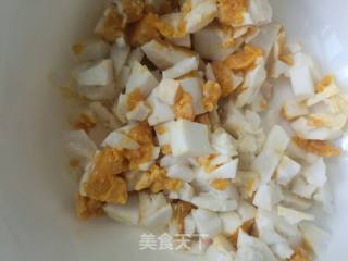 Fried Corn with Salted Duck Eggs recipe