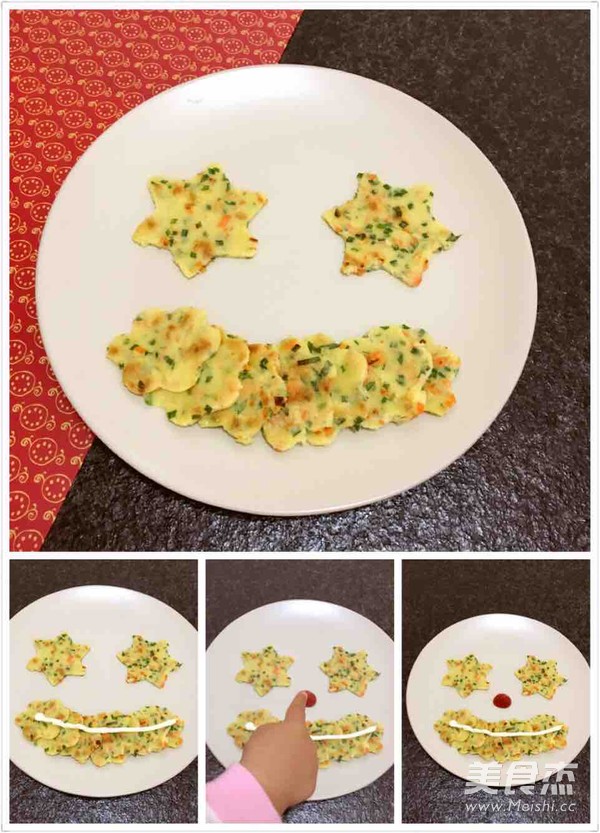 Smiley Omelette recipe