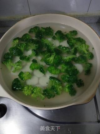 Broccoli Fried Yam recipe