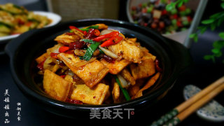 Braised White Dried Tofu in Sauce recipe