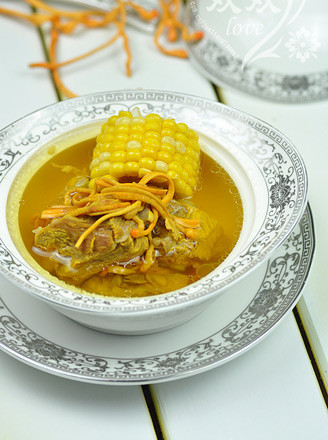 Cordyceps Flower Pork Ribs Soup