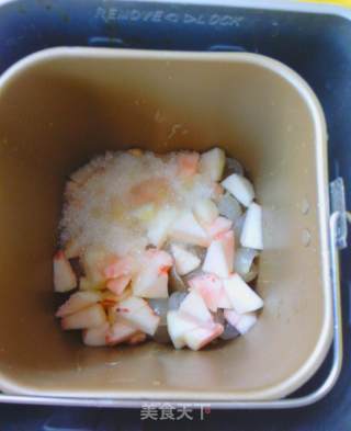 Bread Machine Version Peach Longan Jam recipe