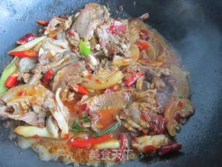 Dry Pot Beef Head Meat-xinjiang Taste recipe