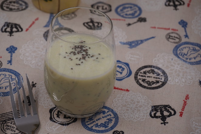 Chia Green Milkshake recipe