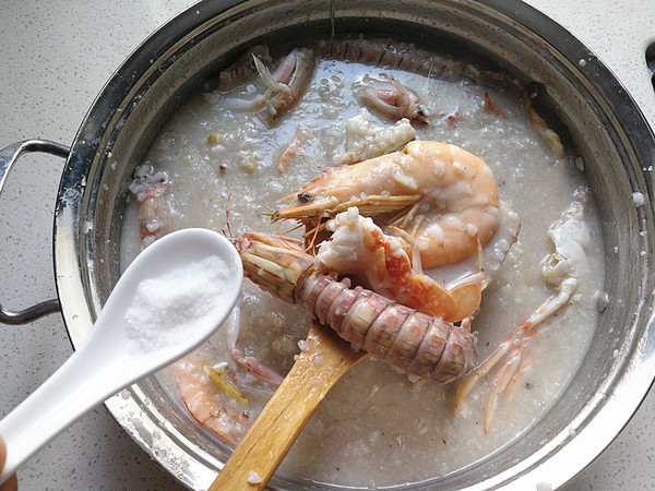 Assorted Seafood Porridge recipe