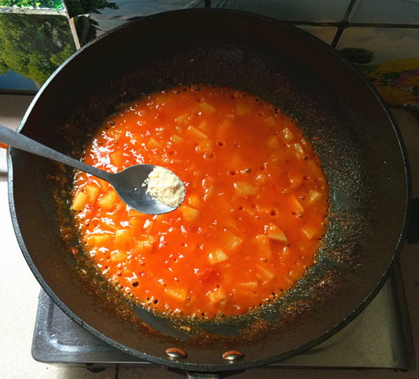 Potato and Tomato Soup recipe