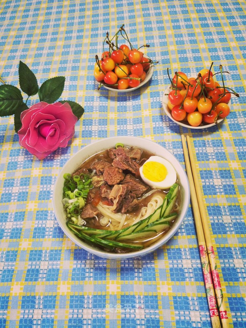 Beef Noodles in Red Oil recipe