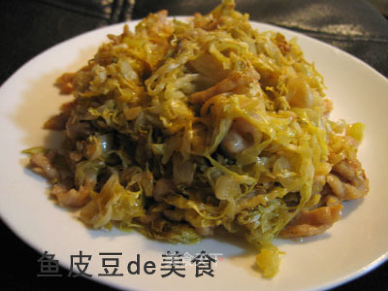 Shredded Pork with Sauerkraut recipe