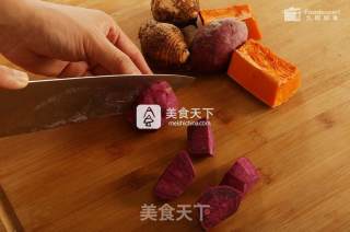 Three-color Taro Balls-jiuyang Zhishi recipe