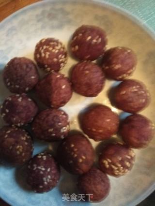 Purple Sweet Potato Ball recipe