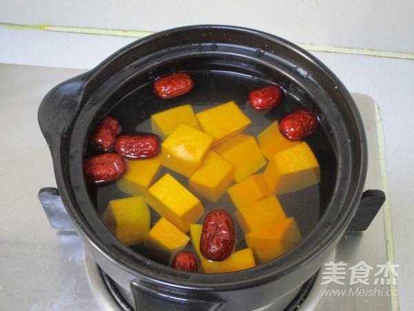 Osmanthus Lily Pumpkin Soup recipe