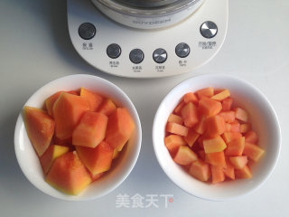 "palace Royal Products" Arrived, and The Home is Also The Palace-"papaya Milk Bird's Nest" recipe