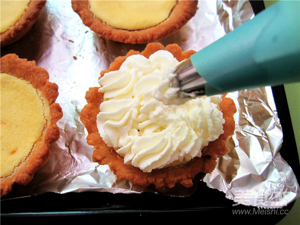 Mango Cherry Cheese Tart recipe