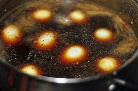 Smoked Marinated Egg recipe