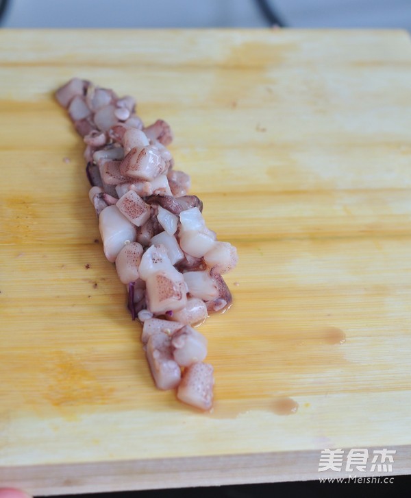 Korean Squid Fried Rice recipe