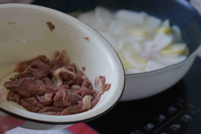 Beef and Potato Soup Rice Cake recipe