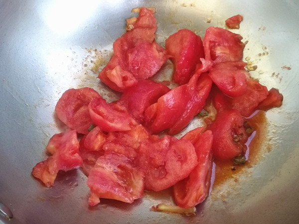 Dry Radish and Burnt Tomato recipe
