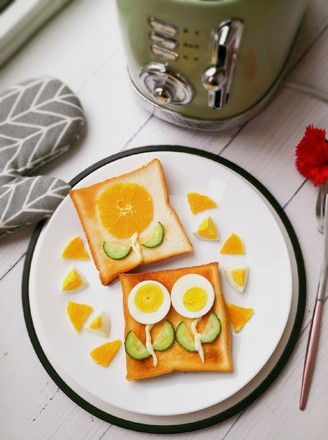 Beautiful Toast Flower recipe