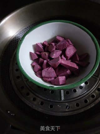 Purple Sweet Potato Cake recipe