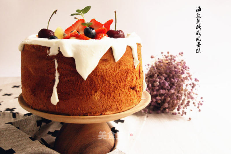 Extremely Delicious and Wonderful [sea Salt Caramel Chiffon Cake] recipe