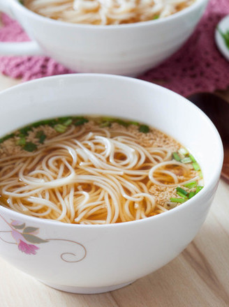 Salty Soy Milk Noodle Soup recipe