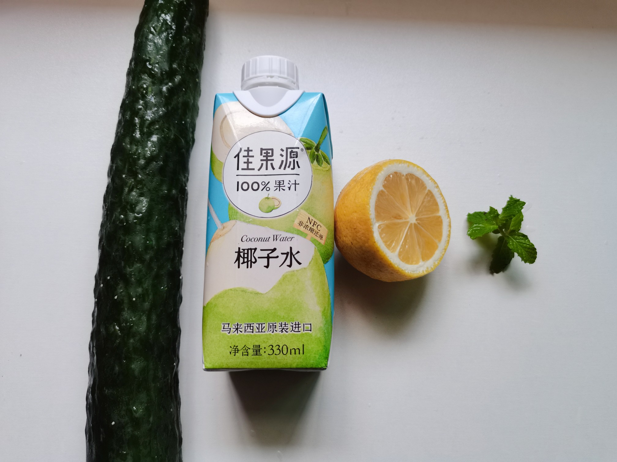 Coconut Cucumber Lemon Drink recipe